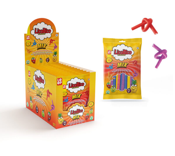 4. Lico Rico Stick  Mix  8x12x80gr